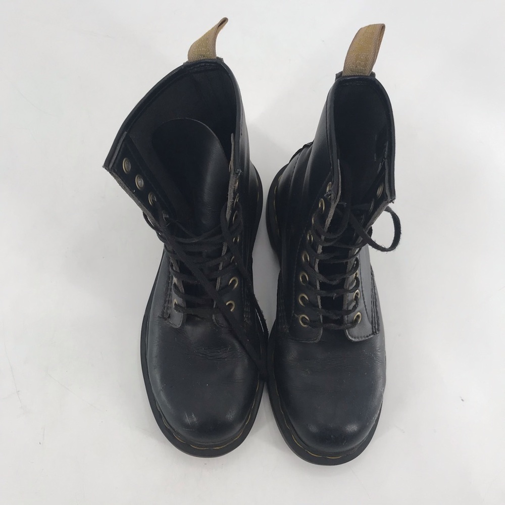 Dr Martens The Original Women’s 7 Black Moto Combat Style Boots